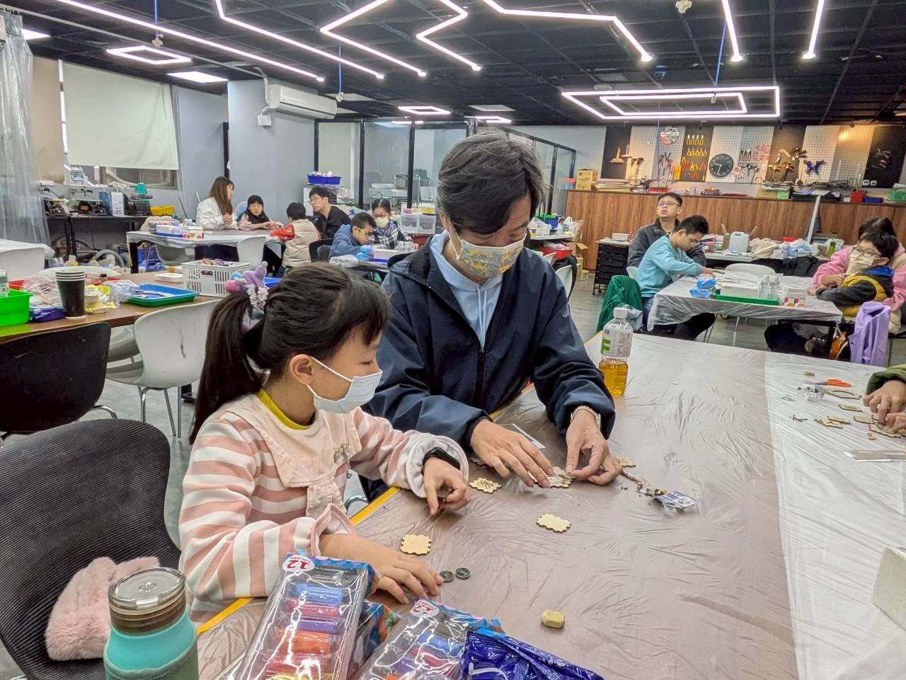 (圖說)親子共學、共作、共創美好學習體驗