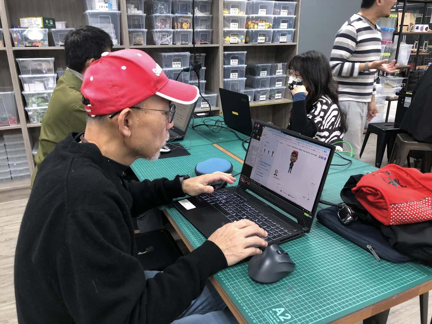錦和高中AI繪製3D圖