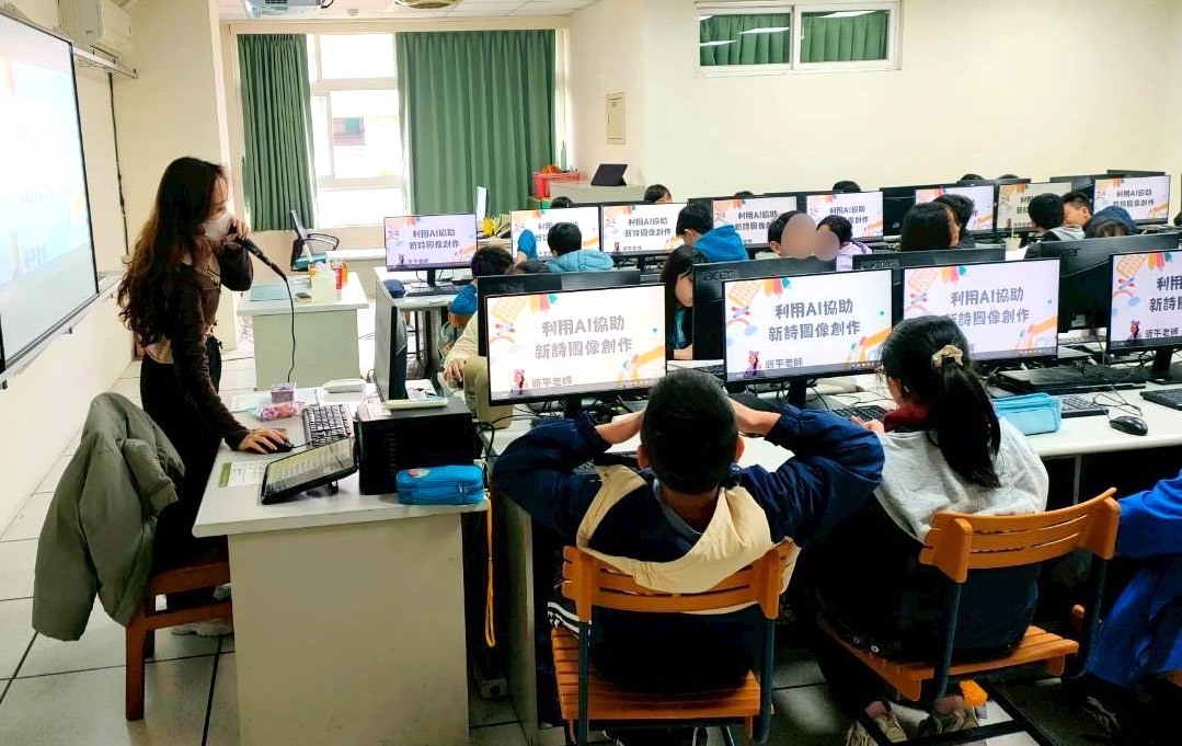 營隊課程將AI融入數位創作、文學、科學探究與永續等主題中。