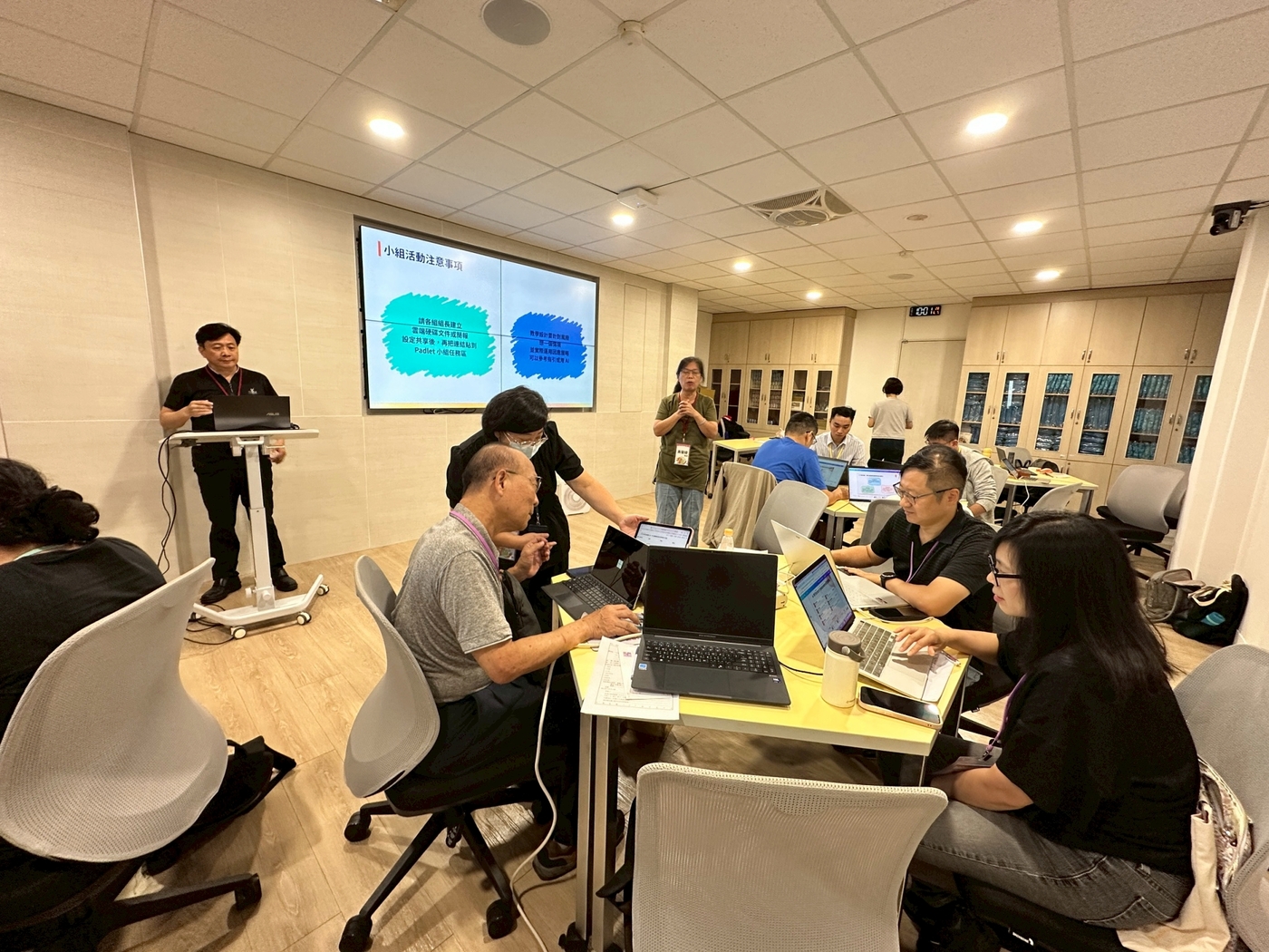 數位教學指引4.0分組實作及宣講模擬